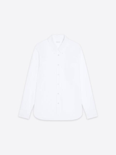 LOOSE COTTON POPLIN SHIRT