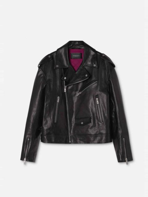 Medusa Leather Jacket