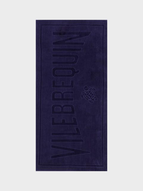 SOLID ORGANIC COTTON BEACH TOWEL