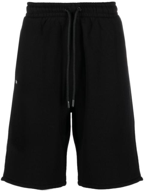 organic-cotton track shorts