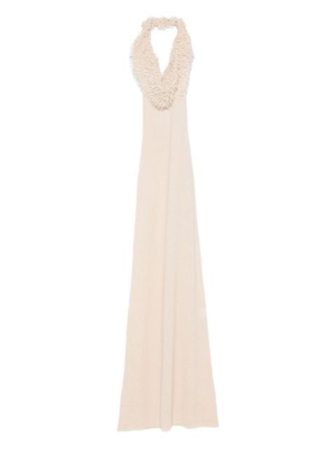 Wren halterneck maxi dress