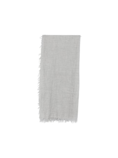 Enrica/M frayed scarf