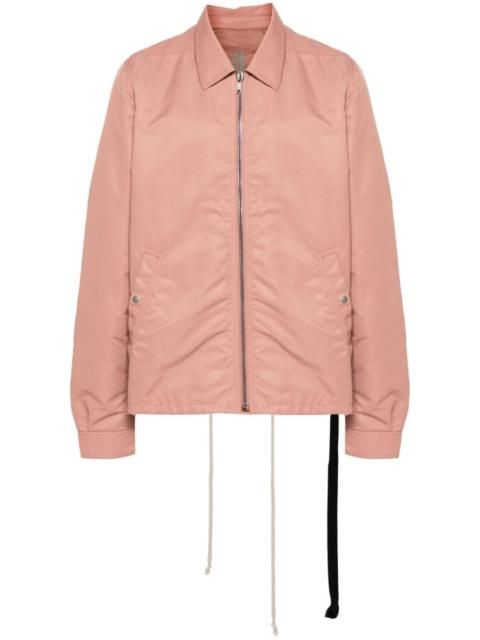 zip-up shirt jacket