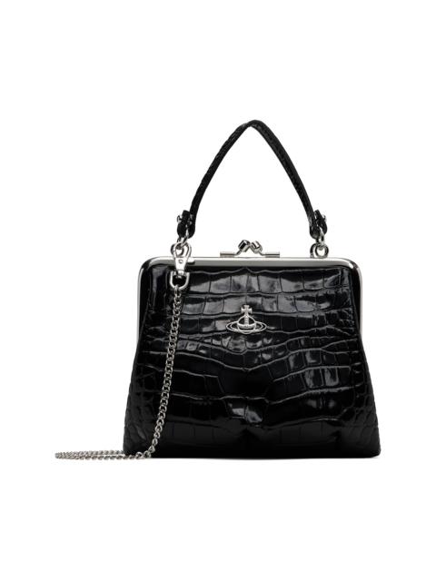 Black Granny Frame Bag