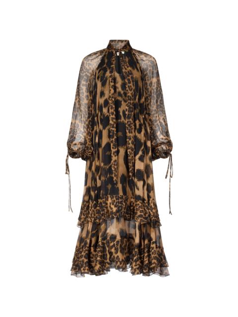 Nadine Silk Chiffon Gown