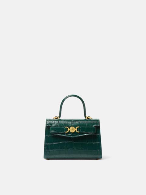Croc-Effect Medusa '95 Small Handbag
