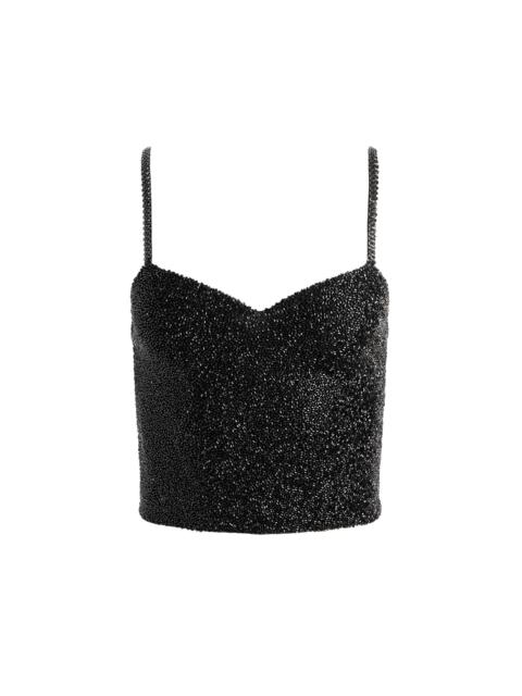 NINA EMBELLISHED BUSTIER TOP