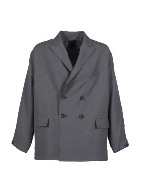 TECH DOUBLE-BREASTED JACKET / CHA