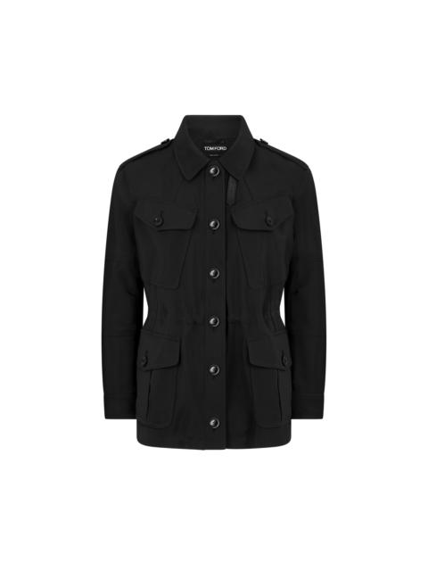 WOOL BLEND FIELD JACKET