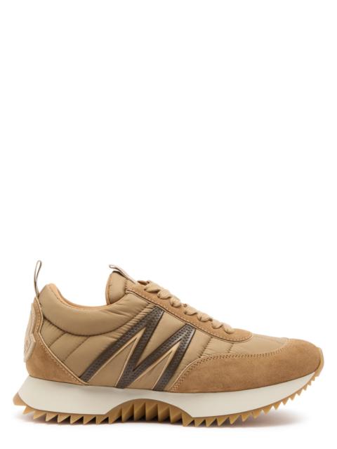 Moncler Pacey Panelled Suede Sneakers