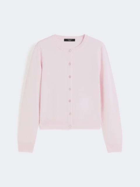 Wool and cashmere cardigan - PINK
