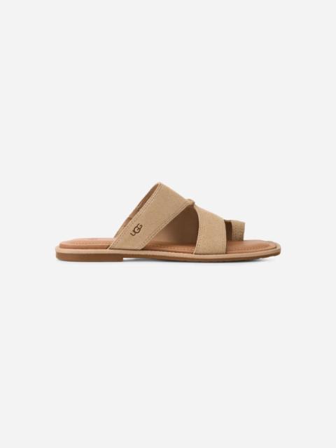 ® Women's Matira Suede Sandals in Mustard Seed