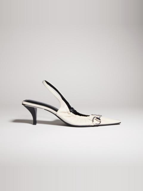 Women's Vittoria slingback pump with elastic