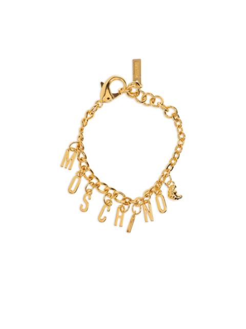 lettering-charm bracelet