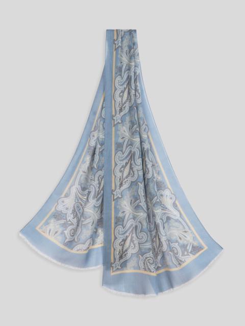 PAISLEY CASHMERE SCARF