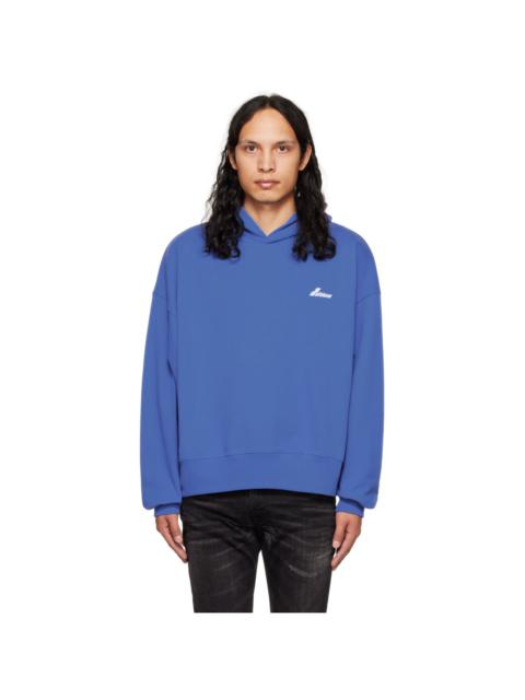 Blue Lettering Symbol Hoodie