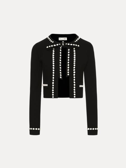 BUBBLE TRIM CARDIGAN