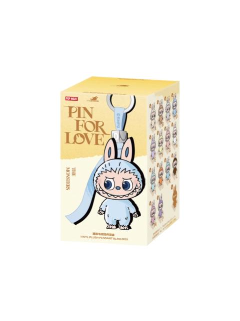 Pop Mart Labubu The Monsters Pin for Love Series Vinyl Plush Pendant (A-M) Single Blind Box