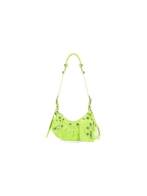 Women's Le Cagole Xs Shoulder Bag in Yellow