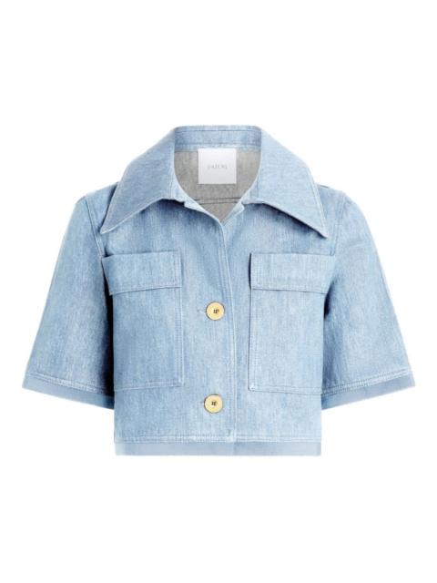 short-sleeves cropped jacket