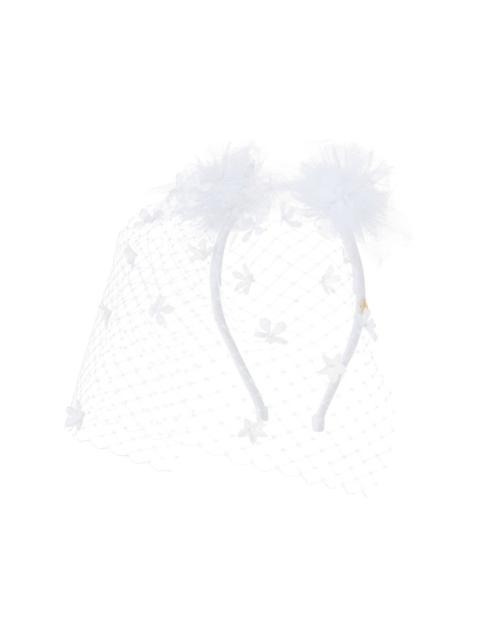 Yosh Flower pom-pom headband