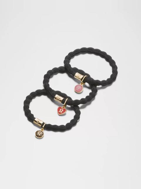 Charm Hair Ties *3 Pack