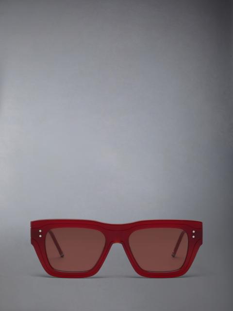 ACETATE RECTANGULAR SUNGLASSES