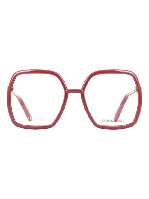 (WMNS) Gucci Optical Red 55 Mm Glasses GG0890O-003