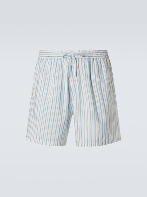 Julian silk and cotton Bermuda shorts