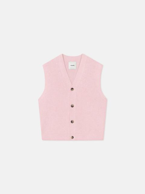 ベスト・ジレ Prada Skin Pink Cashmere Blend Vest PRADA(プラダ) ベスト・ジレ(レディース) - 海外通販のBUYMA