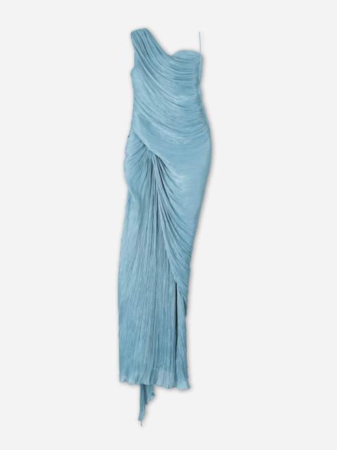 DRAPED MAXI DRESS