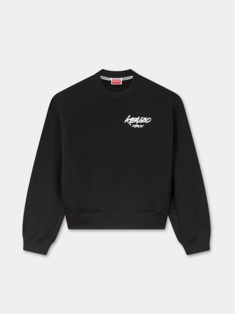 'Kenzo x Futura 2000' oversized cocoon sweatshirt in cotton