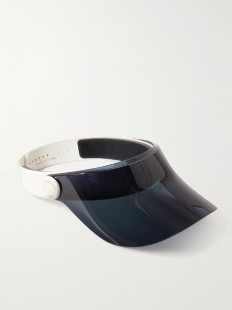 DiorPacific V1U Perspex and rubber visor Blue