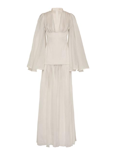 Rebellion Corded Gown ivory