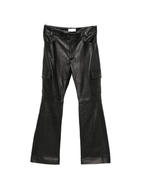 Ernest W. Baker Pocket Leather Trousers