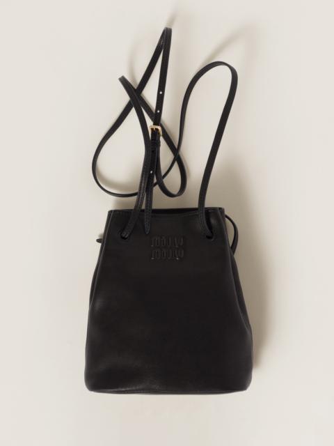 Nappa leather mini-bag