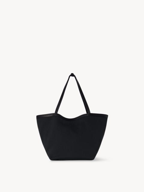 Park Tote Three Canvas Bag in Cotton and Leather
