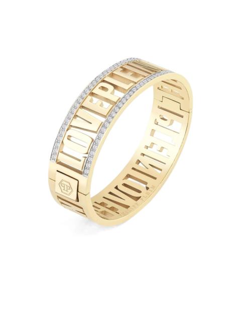 love lettering crystal-bandbracelet