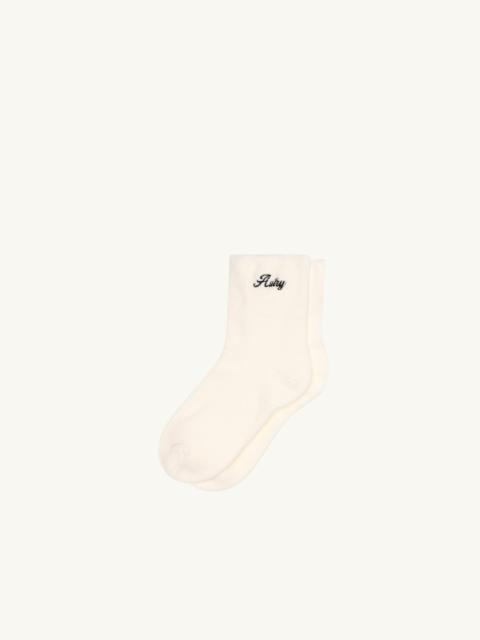 TERRY COTTON SOCKS WITH EMBROIDERY LOGO UNISEX