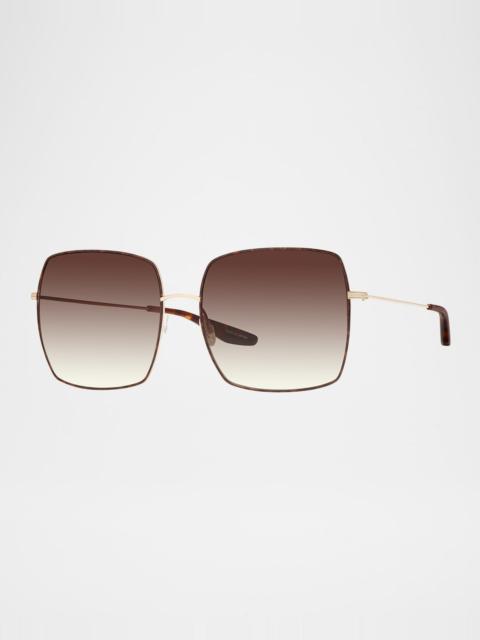 Folasade Titanium Square Sunglasses