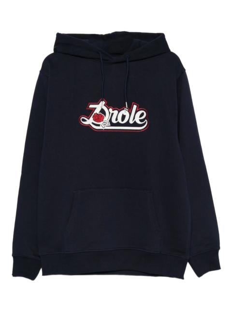 Drole De Monsieur Rose Logo Hoodie