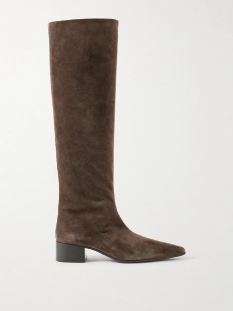 Andee Suede Knee Boots