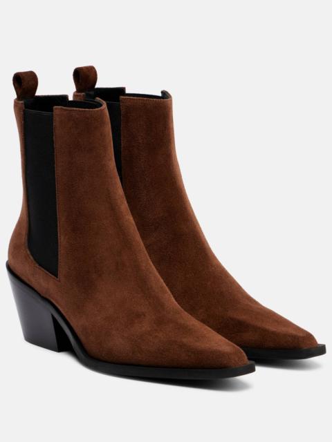 Leo suede ankle boots