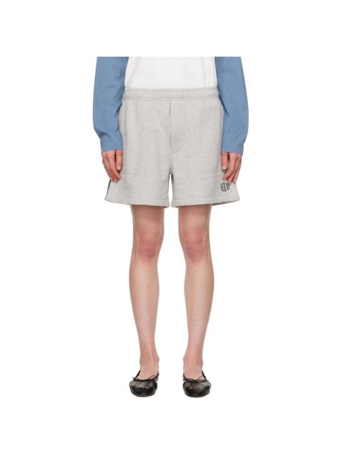 Gray Crew Sweat Shorts