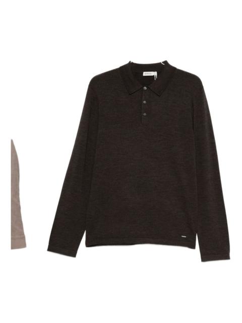 wool polo shirt
