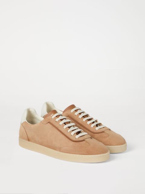 Suede sneakers