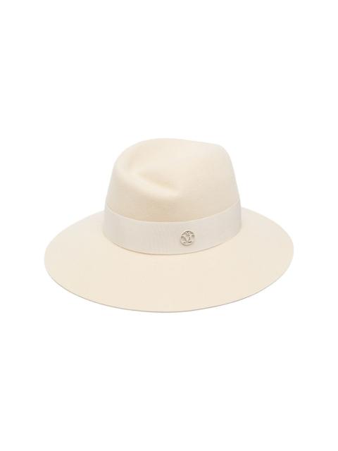 Virginie wool felt fedora hat