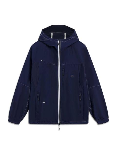 Li-Ning x Soulland Logo Windbreaker 'Midnight Navy' AFDSC79-1