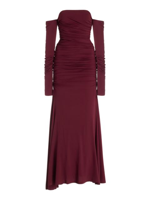Exlusive Ina Dress burgundy