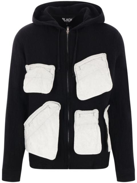 flap-pocket hoodie